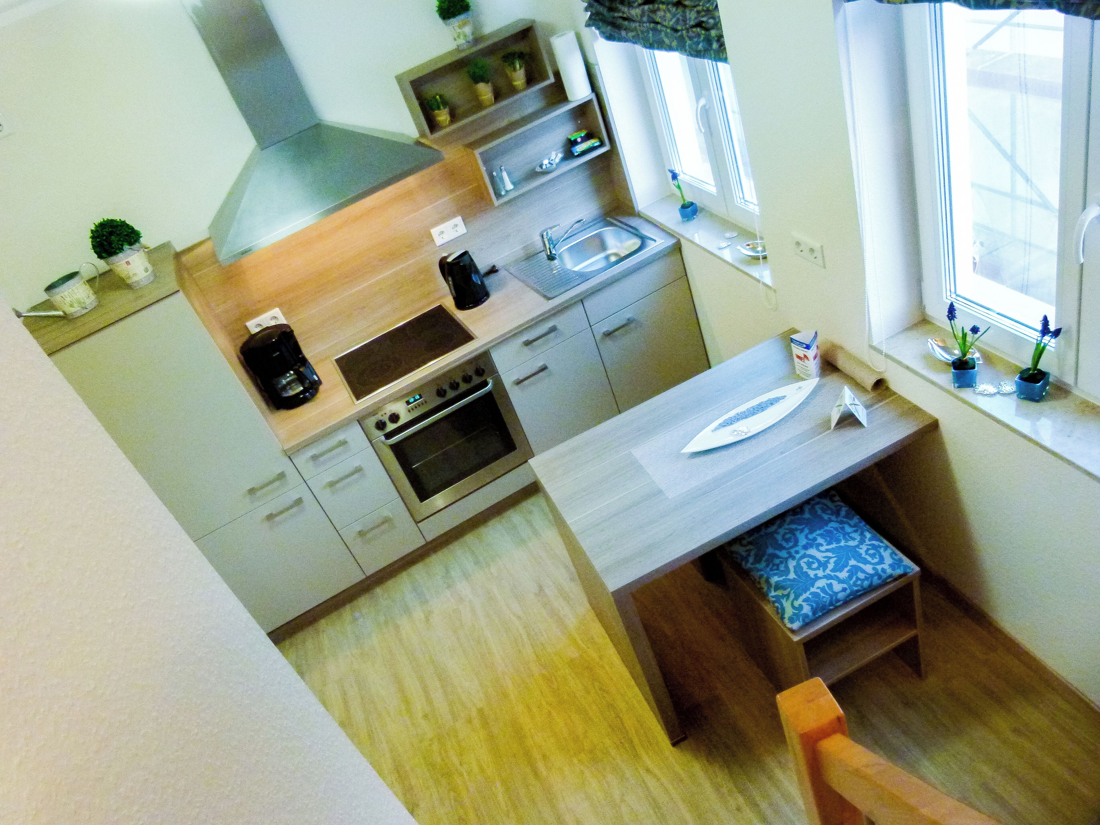 comfort-maisonette apartment (wormser str. 11) | private kitchenette | fridge, microwave