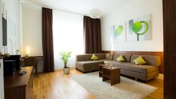 Superior Apartment (Bahnhofstr. 70) | Living area