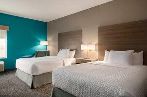 Room, 2 Queen Beds, Accessible (Mobility/Hearing Impaired Accessible) | Premium bedding, desk, blackout drapes, iron/ironing board