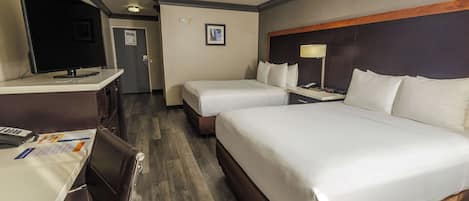 Roupas de cama premium, individualmente mobiliados, escrivaninha