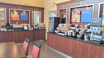 Free daily full breakfast