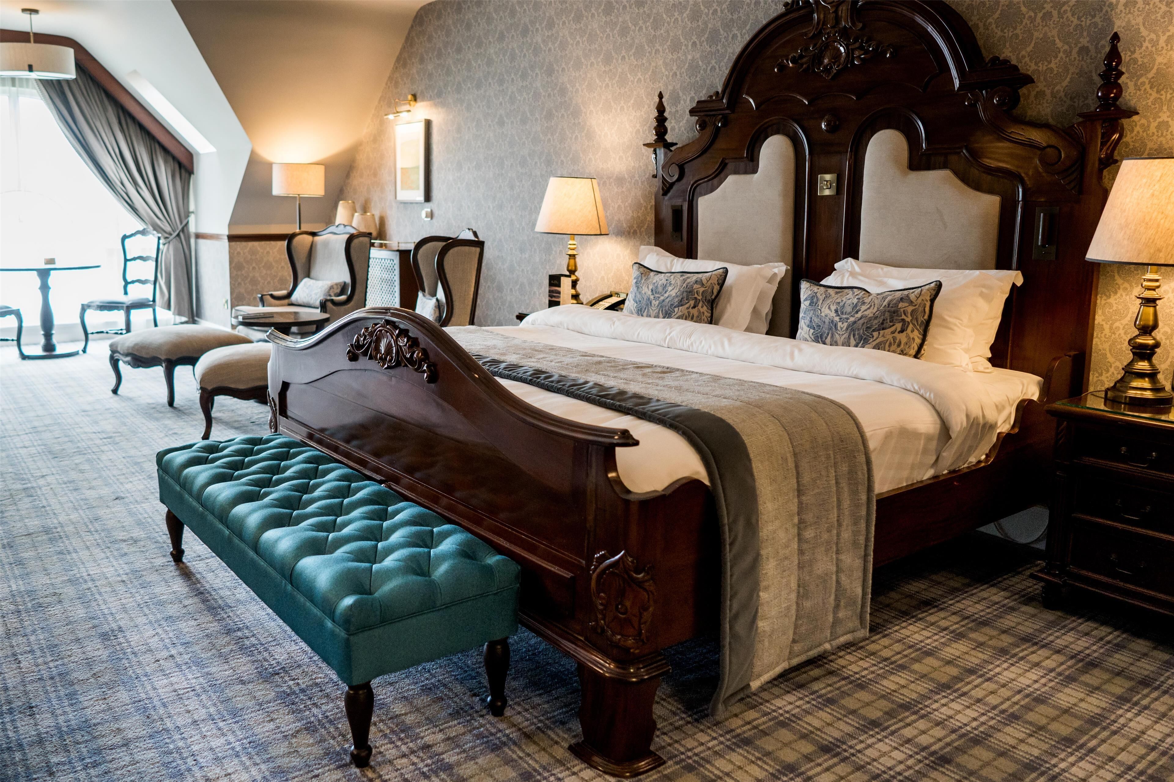 Premium bedding, memory-foam beds, minibar, in-room safe