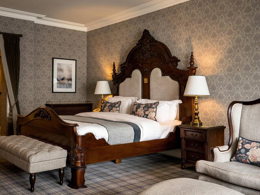 Premium-sengetøj, senge med madrasser af memory foam, minibar