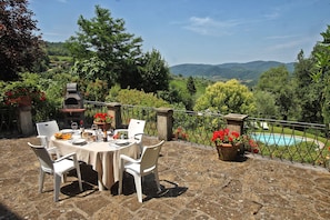 Terrace/patio - Villa La Borghetta Resort (Figline e Incisa Valdarno)