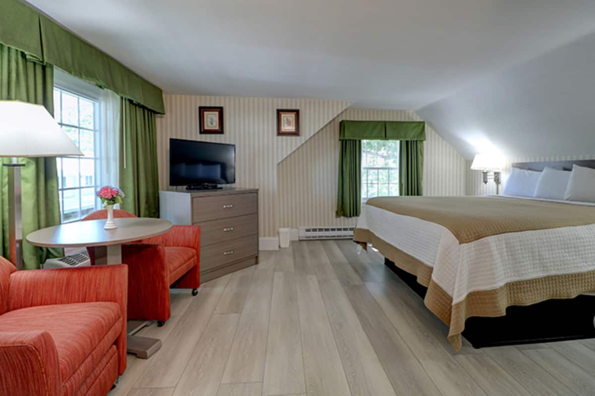 Apartment, 1 King Bed with Sofa bed | Desk, blackout drapes, iron/ironing board, WiFi (free)