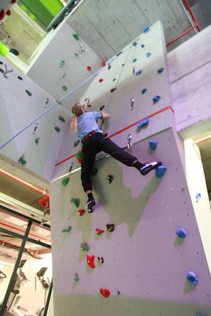 Rock climbing wall - indoor