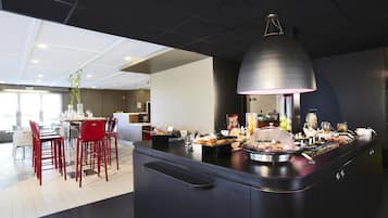 Almoço e jantar, culinária francesa