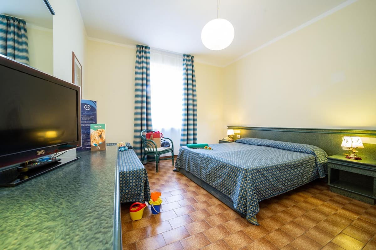 Minibar, in-room safe, desk, cots/infant beds