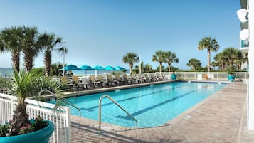 Indoor pool, outdoor pool
