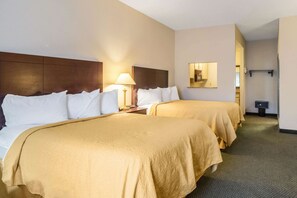 Standard Double Room, 2 Double Beds, Non Smoking | Premium bedding, pillowtop beds, in-room safe, desk