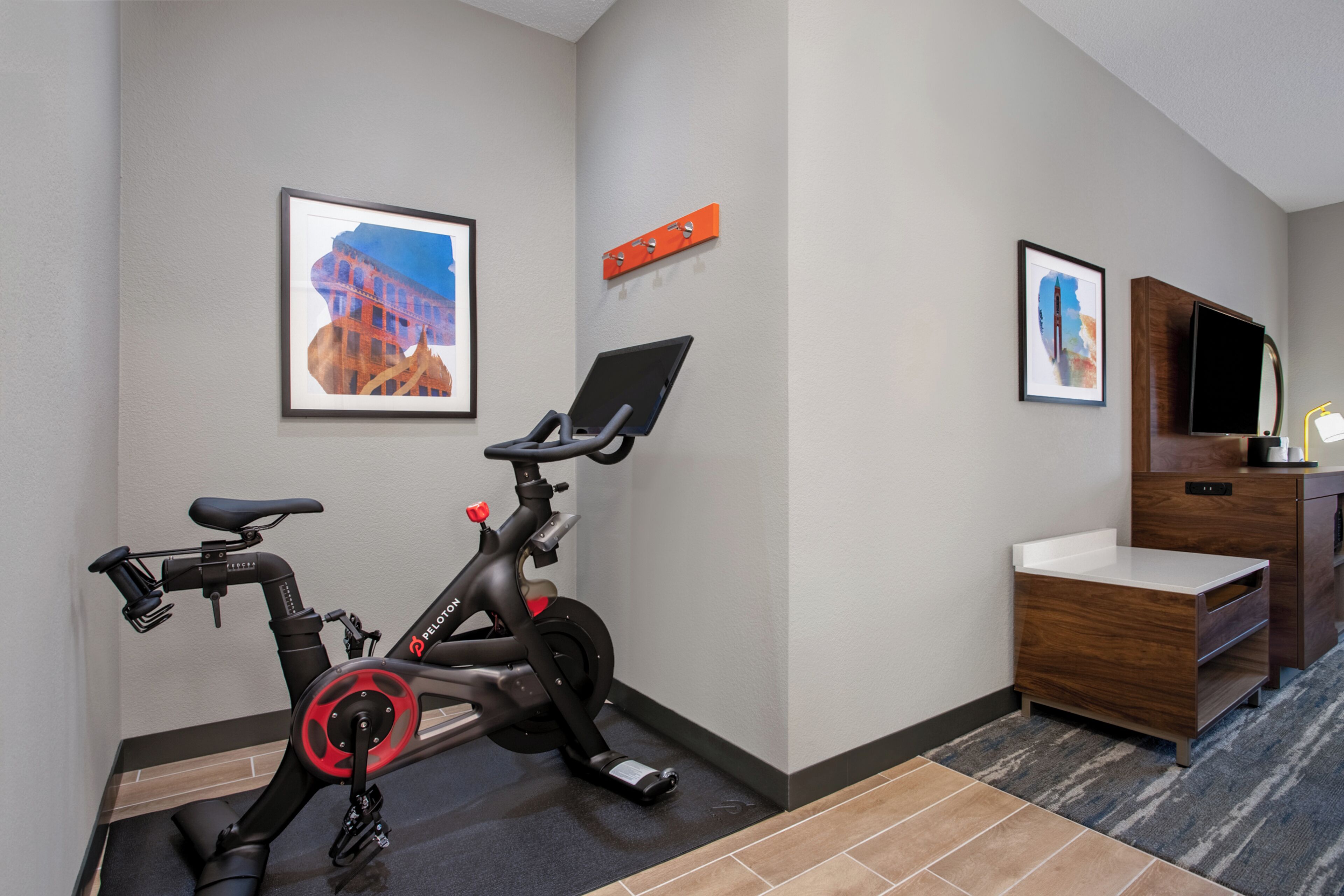 business room, 1 king bed, non smoking (peloton) | desk, laptop workspace, blackout curtains, iron/ironing board