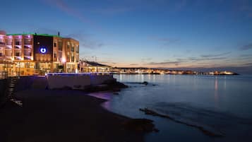 Vue depuis lâhĂ©bergement