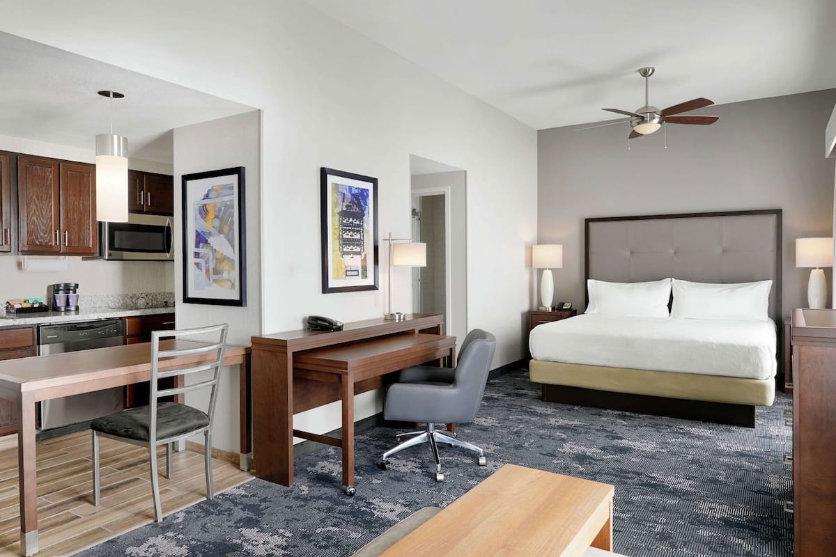 Premium bedding, down comforters, pillowtop beds, in-room safe