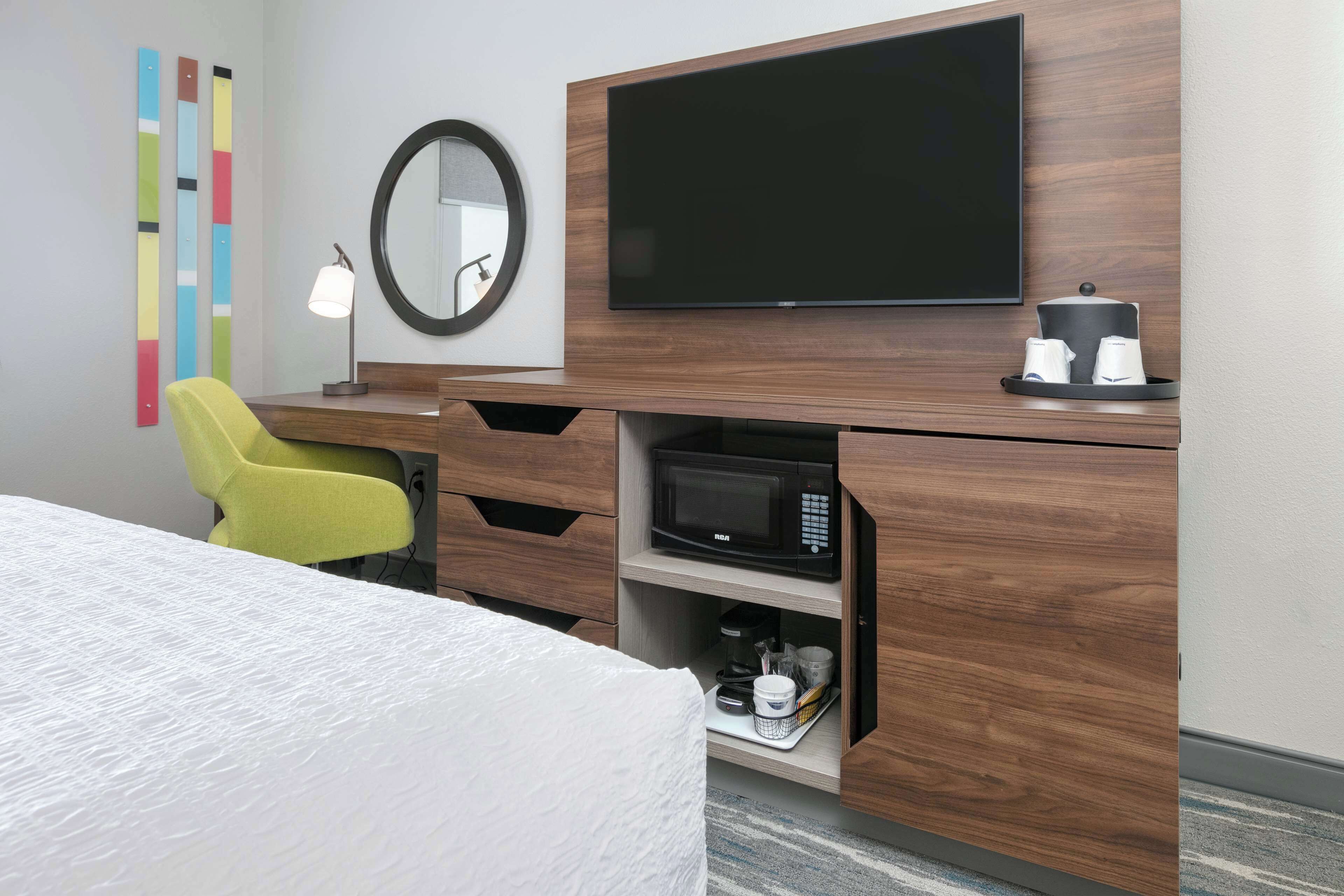 two queen beds non smoking | desk, laptop workspace, blackout curtains, iron/ironing board