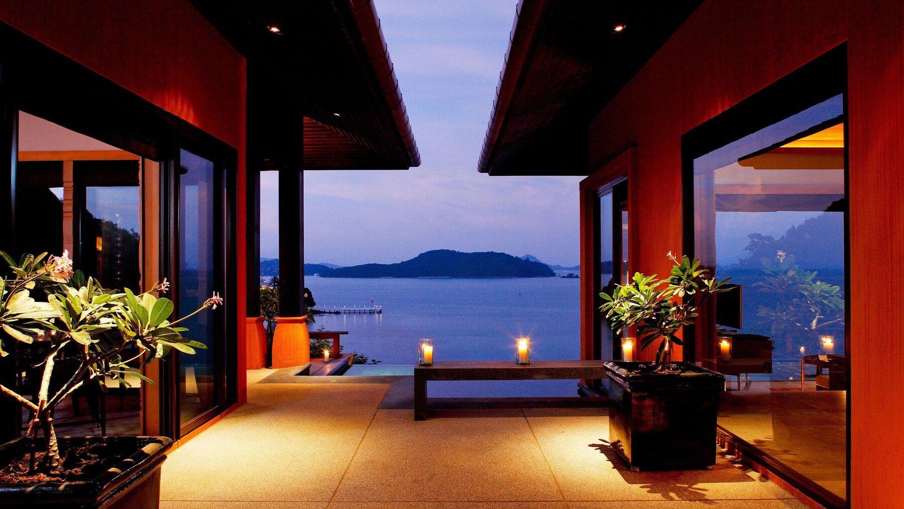 1BR Luxury Pool Villa Ocean View | View from room