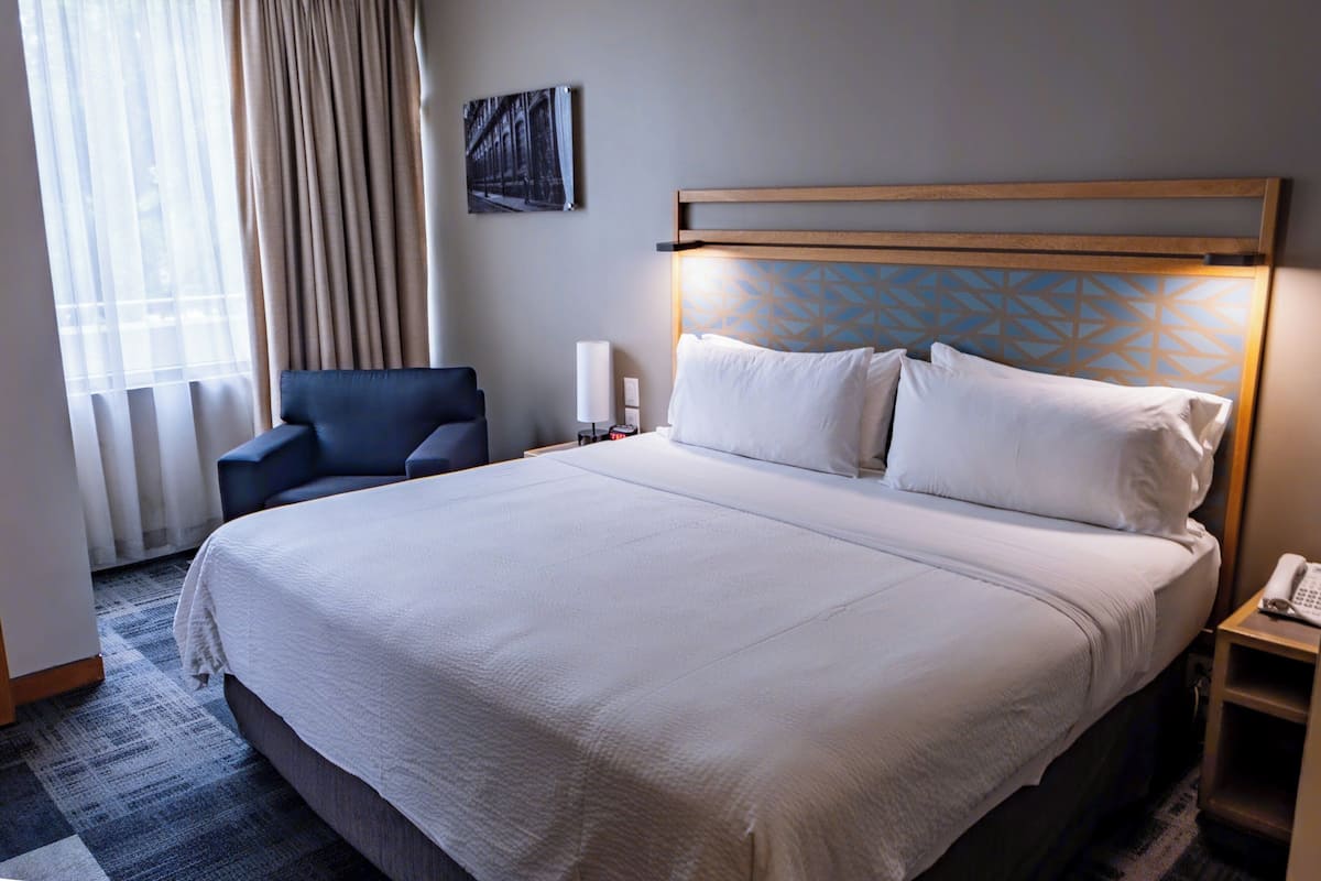 1 bedroom, down comforters, in-room safe, desk