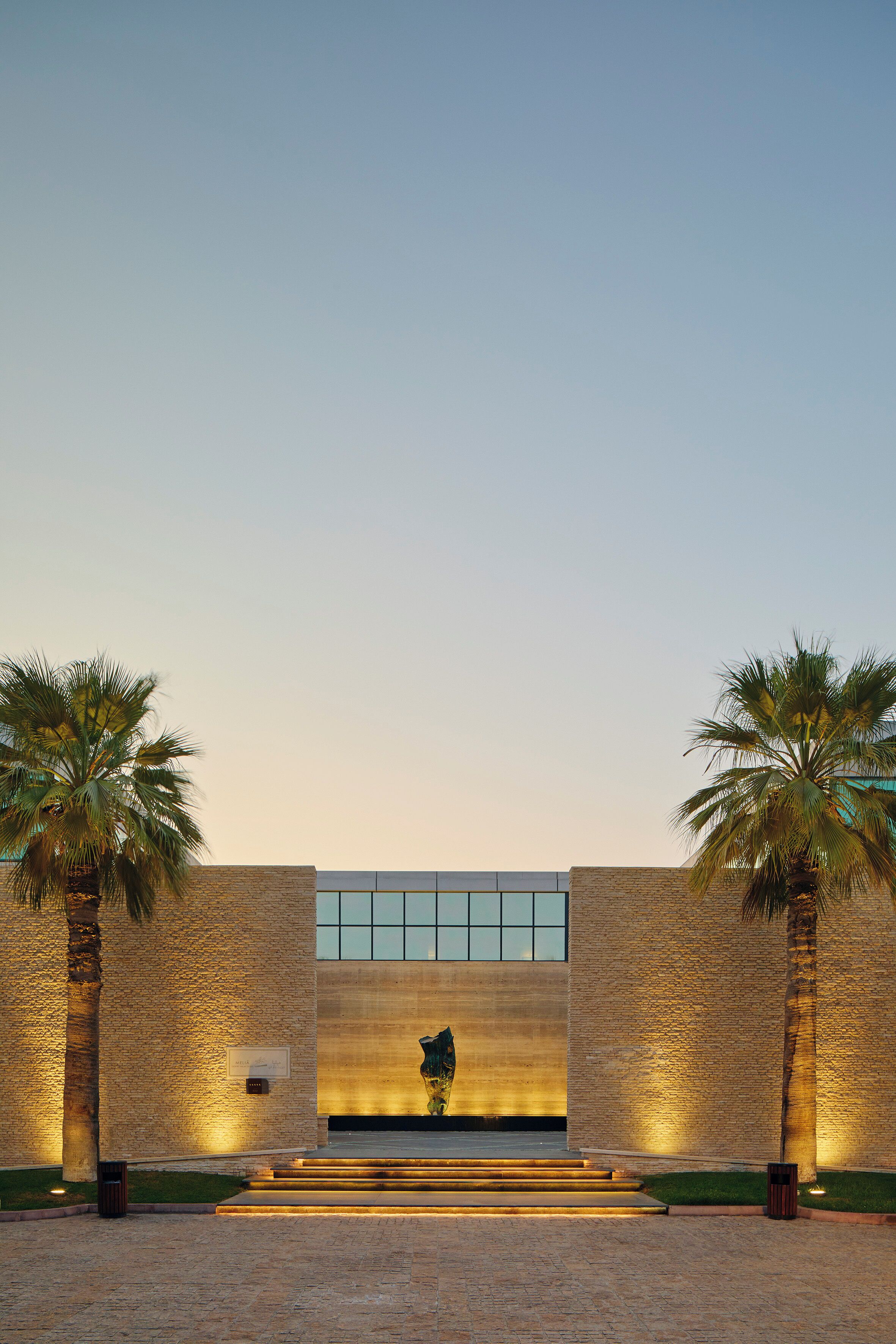 Façade de l’hébergement