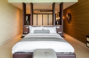 Luxe beddengoed, donsdekens, bedden met traagschuimmatrassen