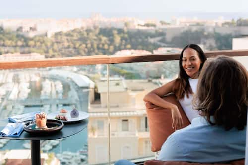 Junior Suite, 1 King Bed with Sofa bed, Terrace, Sea View (Riviera)