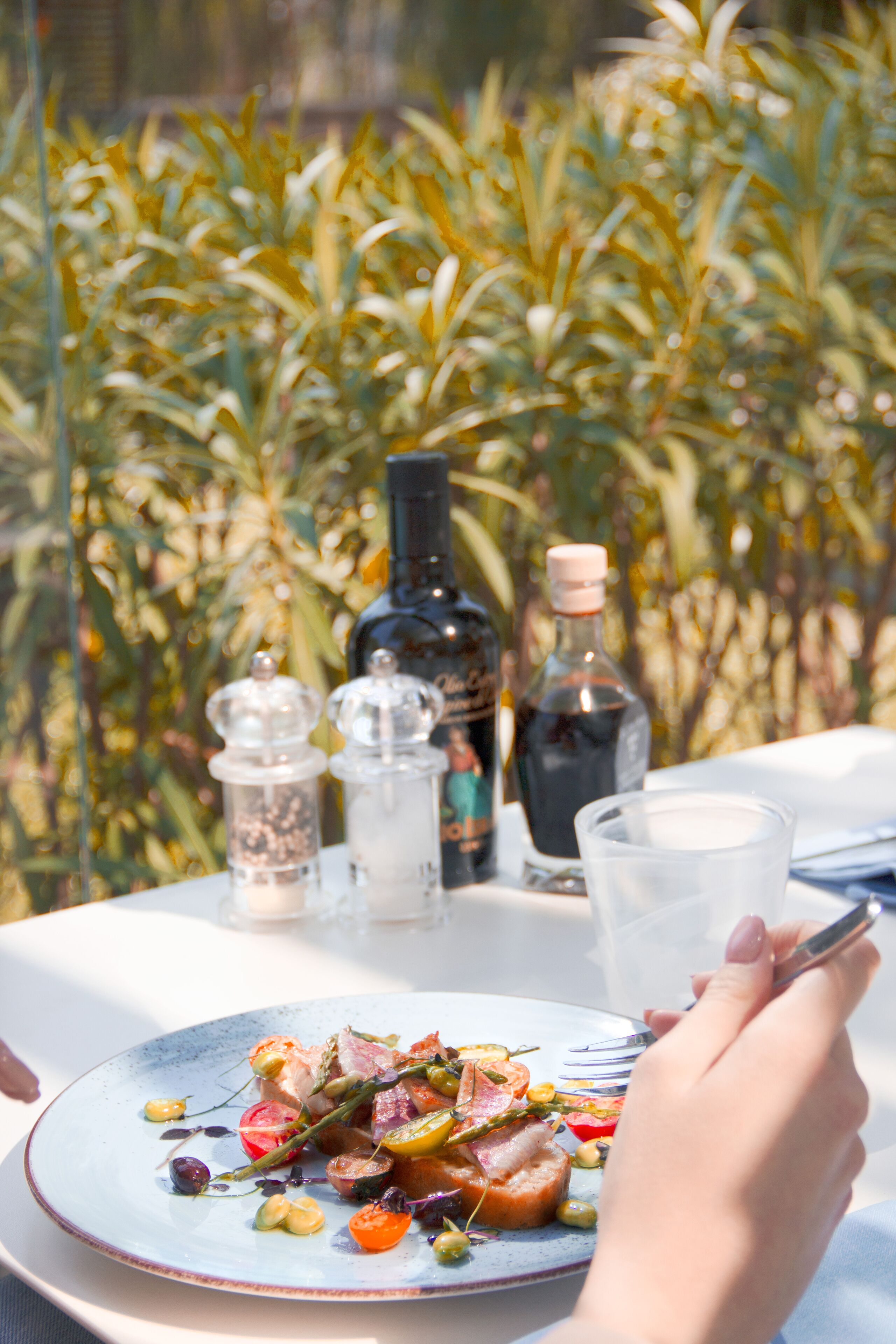 breakfast, lunch, dinner served; mediterranean cuisine, pool views
