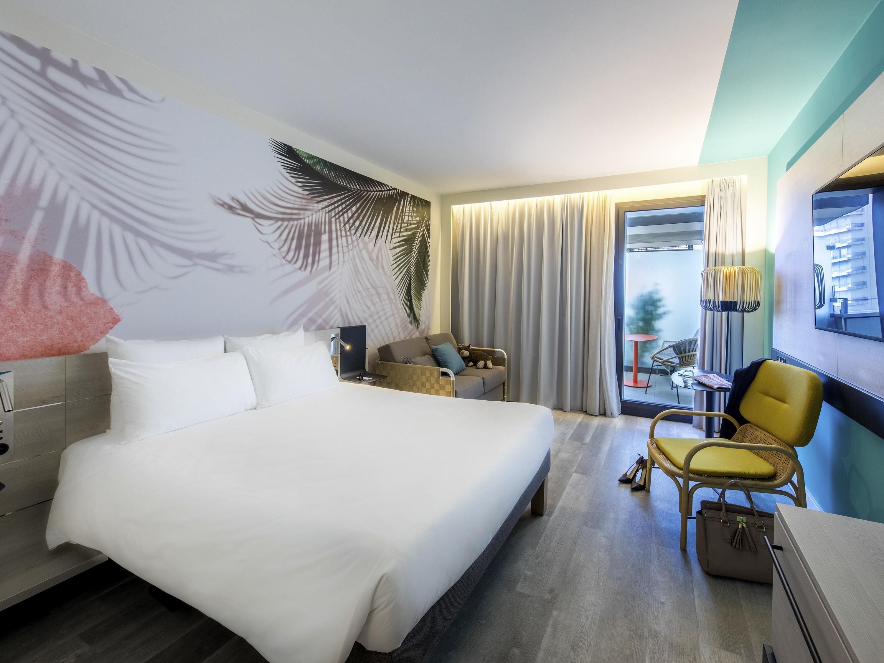Superior Room, 1 Double Bed with Sofa bed (Riviera Garden) | Premium bedding, in-room safe, blackout curtains, soundproofing