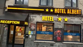 Voorkant van accommodatie