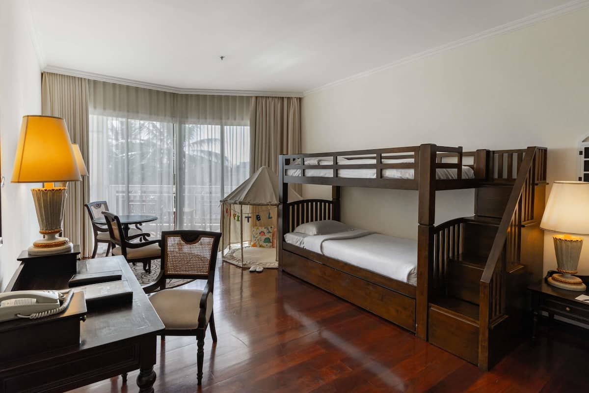 1 chambre, literie de qualité supérieure, couette en duvet d'oie