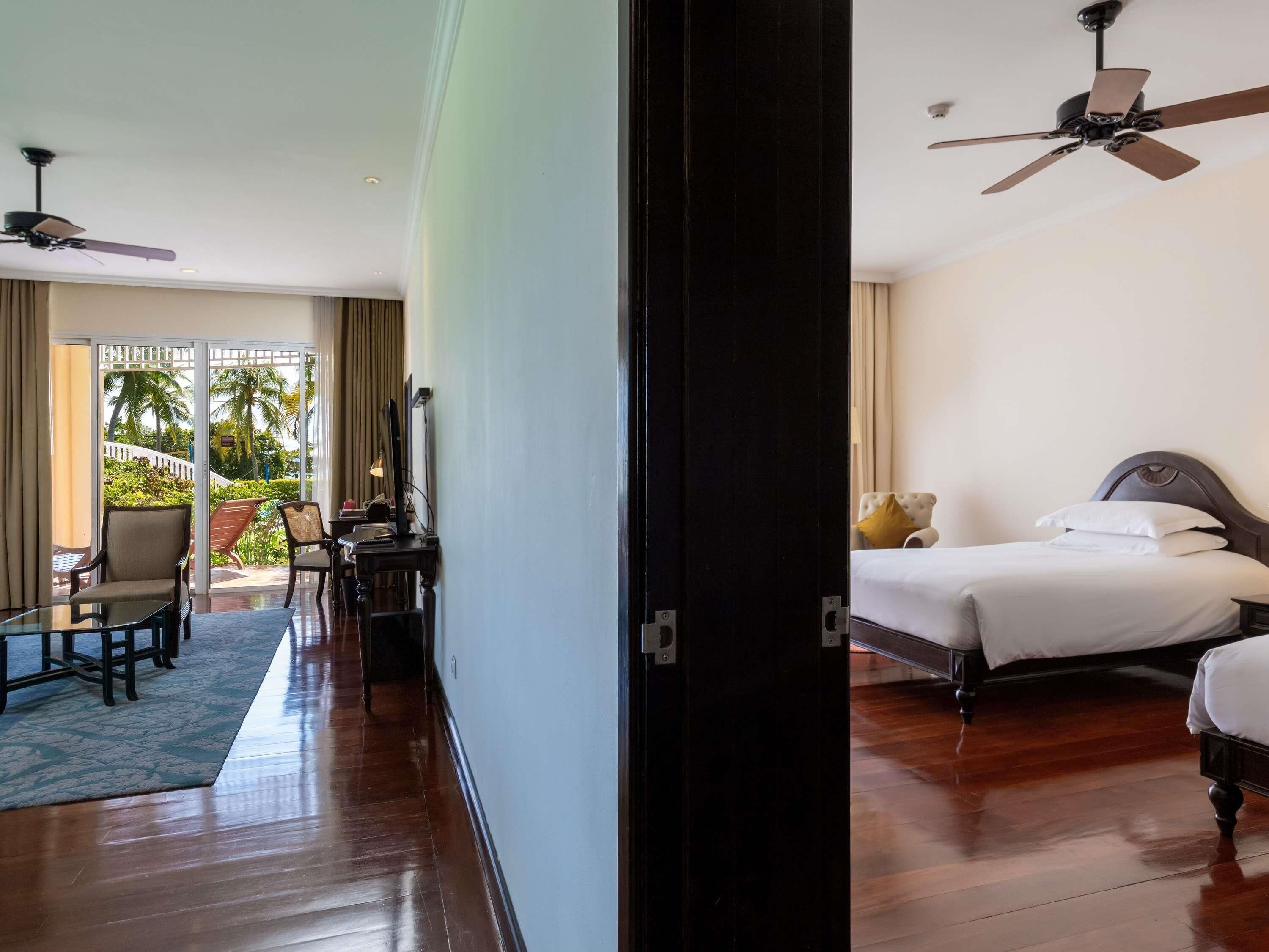 Club Suite, 2 Bedrooms, Sea View (Club Millesime Access) | Premium bedding, down duvets, minibar, in-room safe