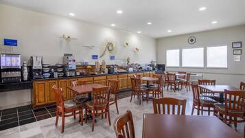 Free daily full breakfast