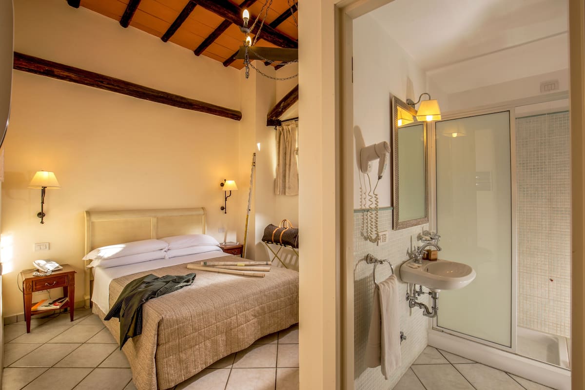 1 slaapkamer, lakens van Egyptisch katoen, luxe beddengoed, een minibar