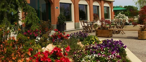 Entrée de l’hébergement