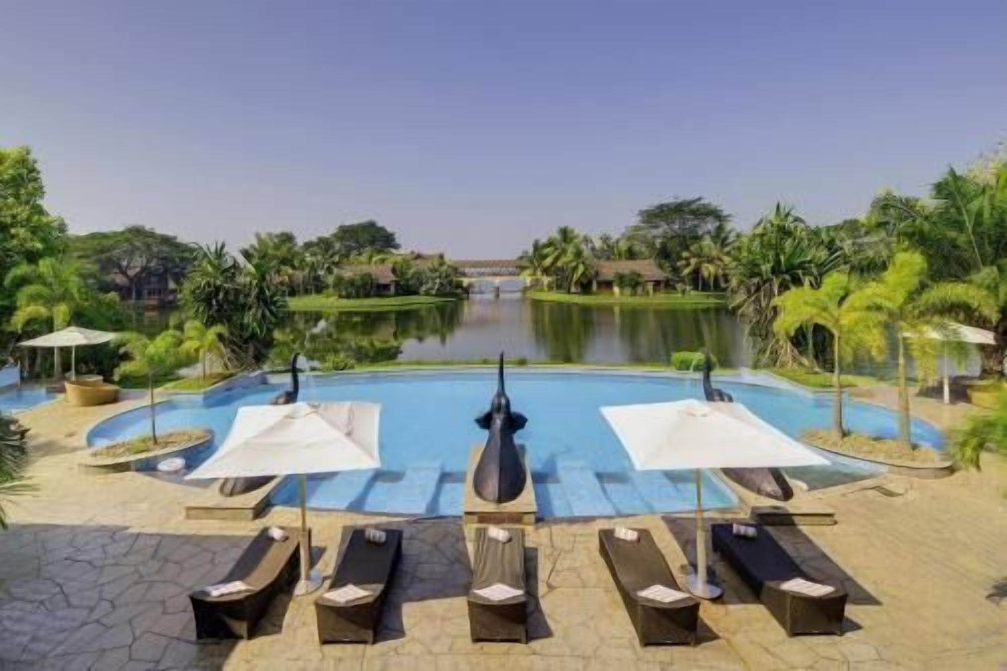 泳池 | 室外游泳池，日光浴躺椅