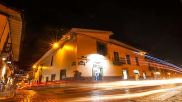 Front of property – evening/night