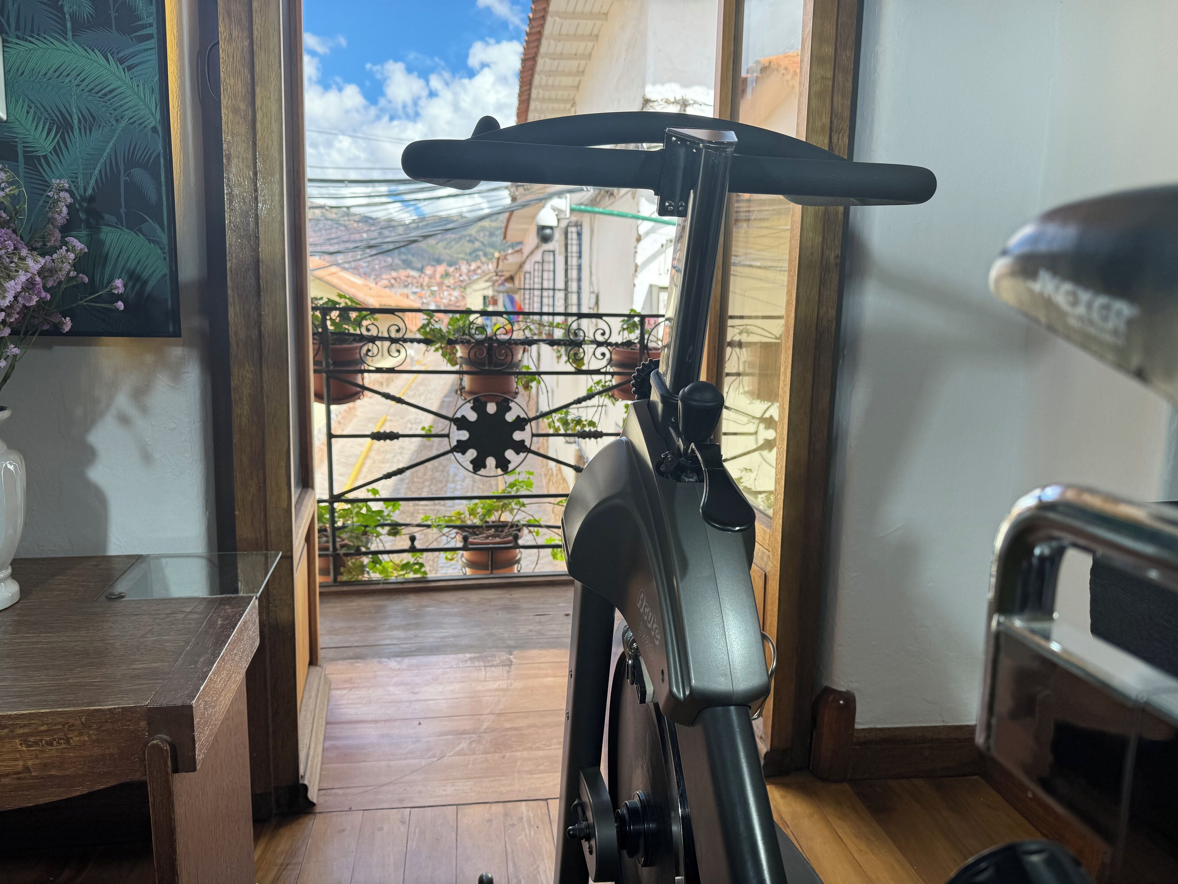 design room, multiple beds, kitchenette, mountain view | balcony