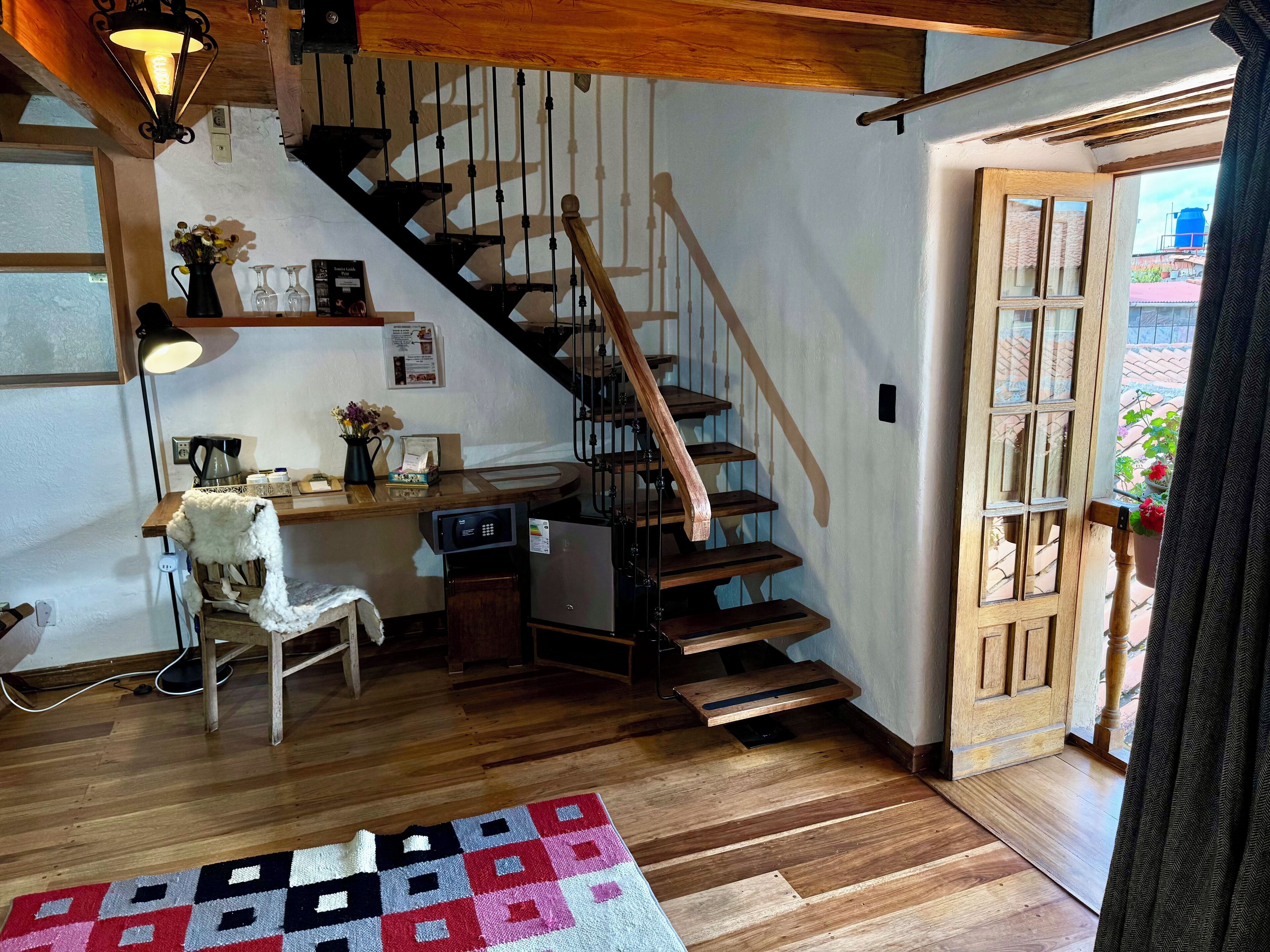 design room, 1 king bed with sofa bed, city view | living area | 32-inch smart tv with digital channels, netflix, streaming services