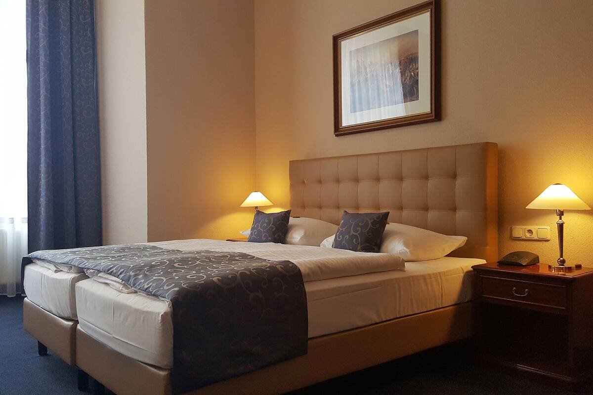 comfort double room | egyptian cotton sheets, premium bedding, pillow-top beds, in-room safe