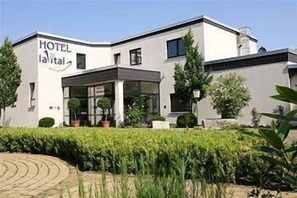 Entrée de l’hébergement