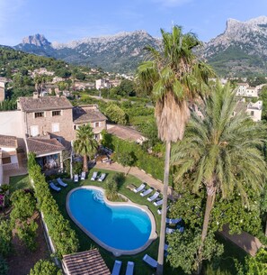 Aerial view - Finca Can Quatre (Sóller)