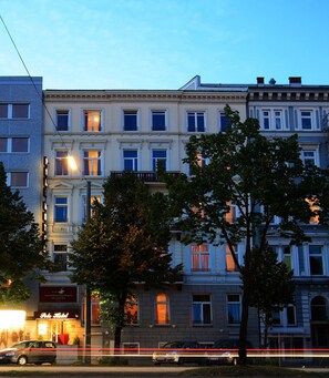 Façade de l’hébergement