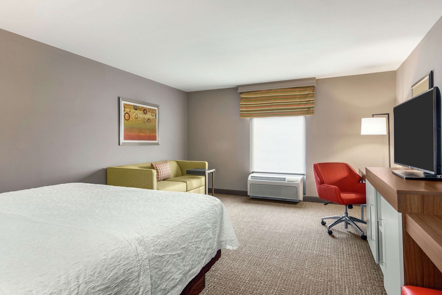 In-room safe, desk, iron/ironing board, free cribs/infant beds