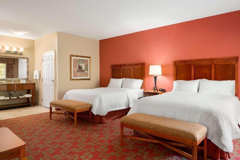 In-room safe, desk, iron/ironing board, free cribs/infant beds