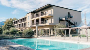 Fassade der Unterkunft