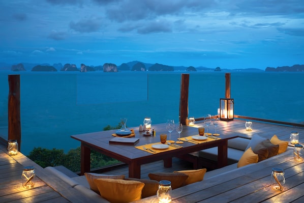 The View | In-room dining