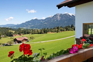 View from room - Ringhotel Nebelhornblick (Oberstdorf)