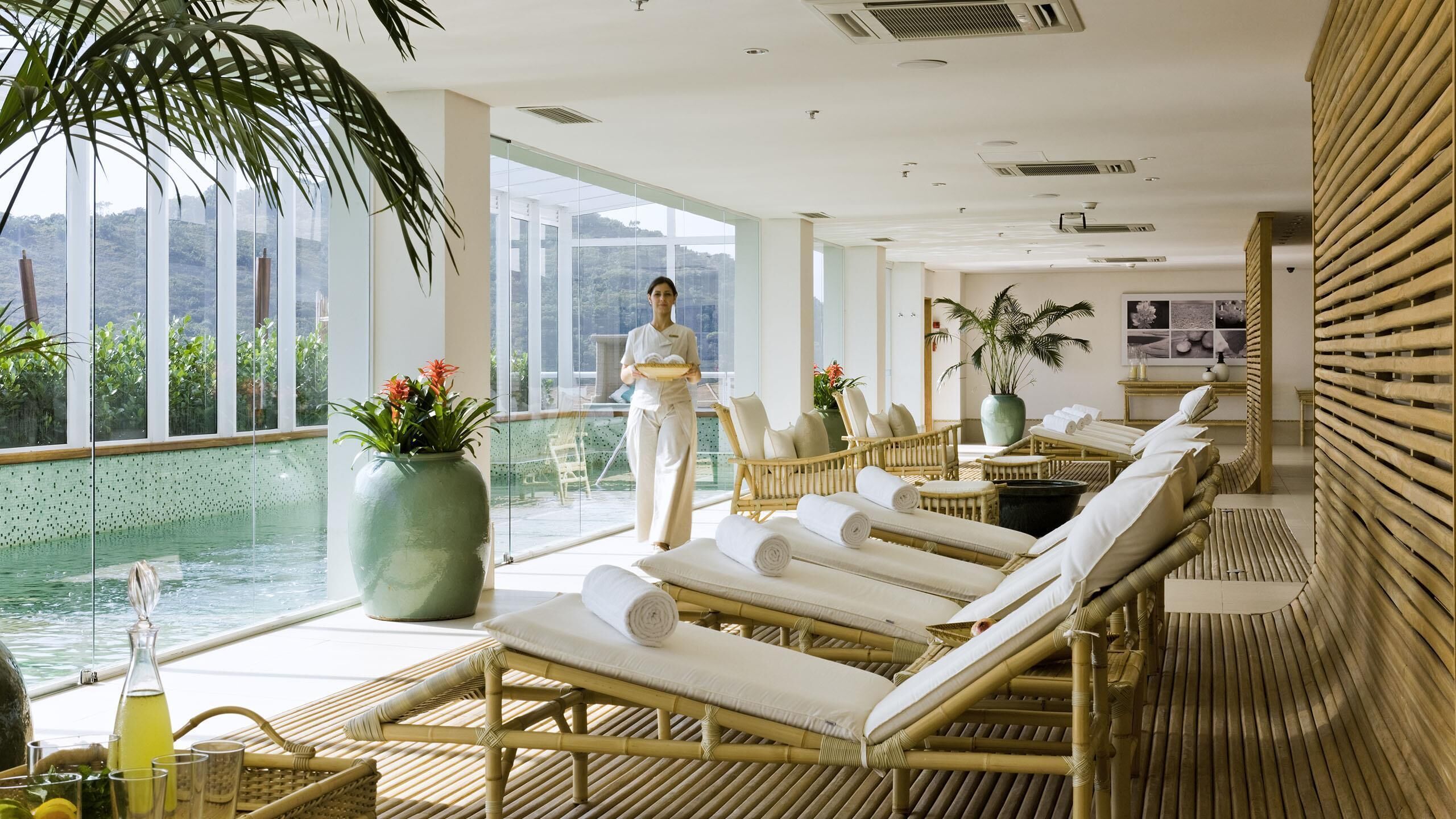 Baño de vapor y masajes 