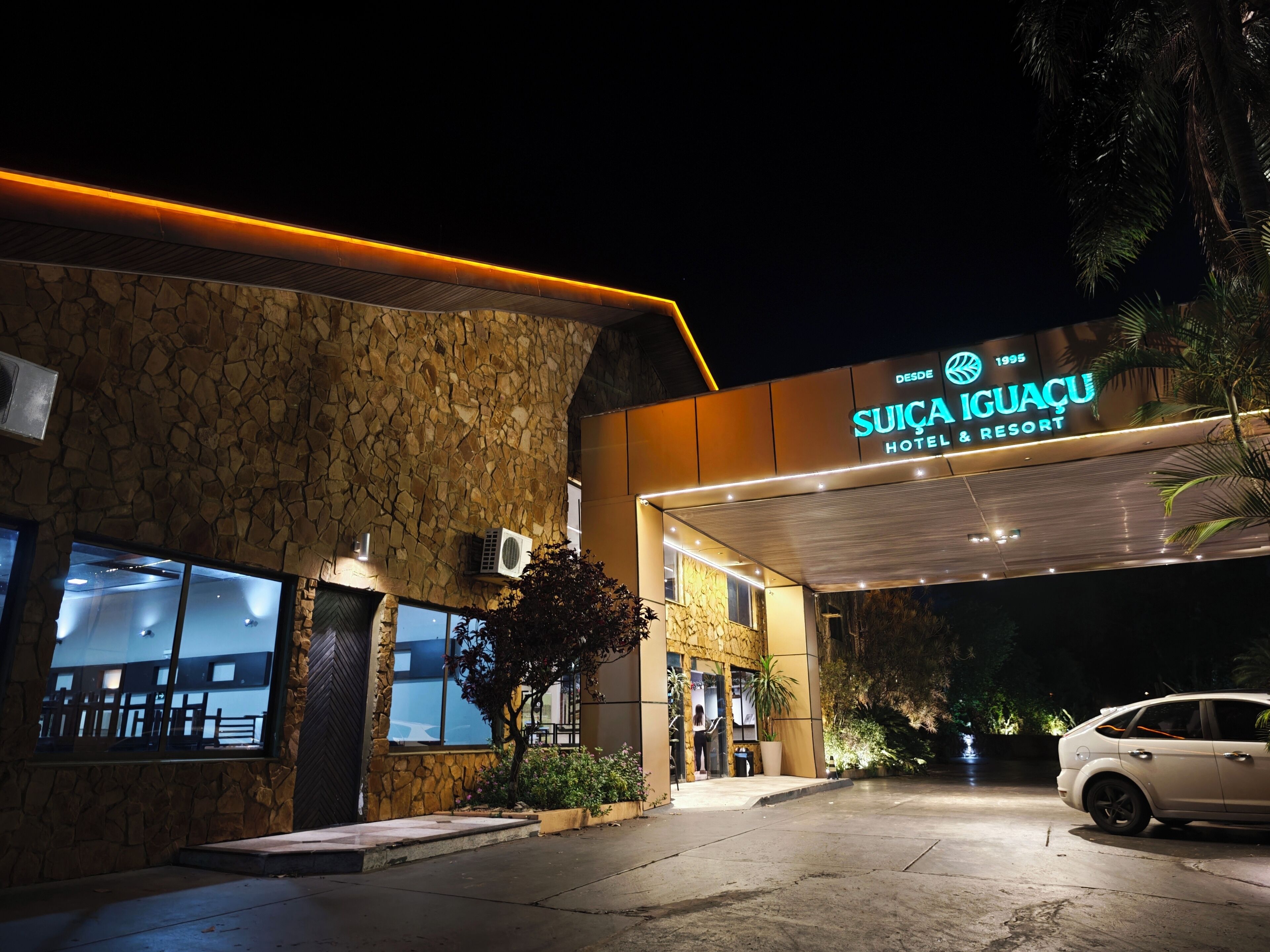 Façade de l’hébergement