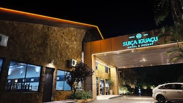 Voorkant van accommodatie