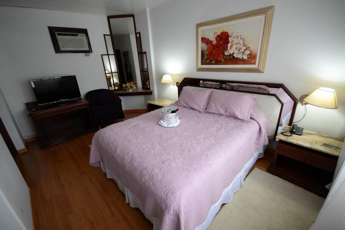 Hypo-allergenic bedding available, minibar, WiFi (free)