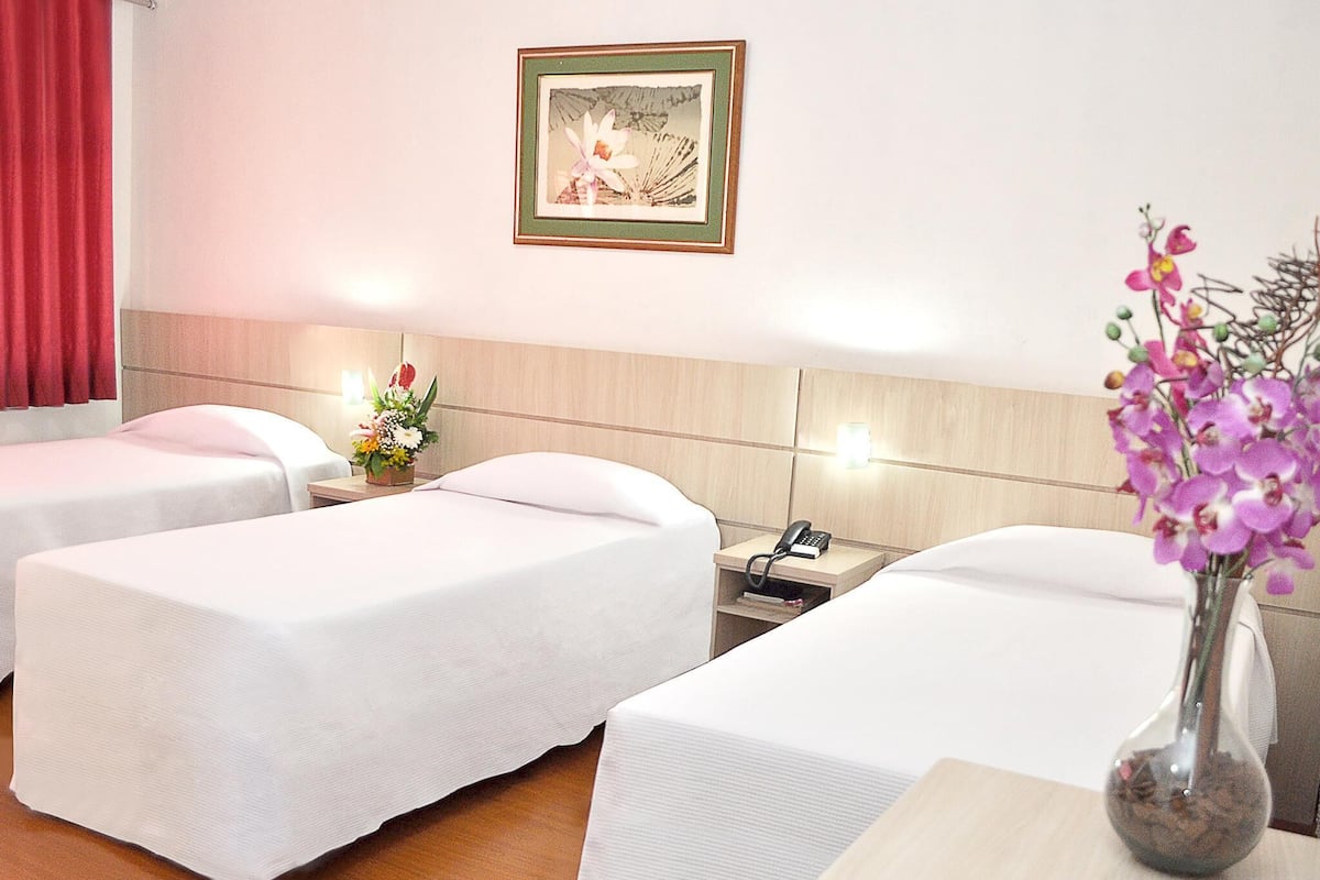 Ropa de cama hipoalergénica, minibar y wifi gratis