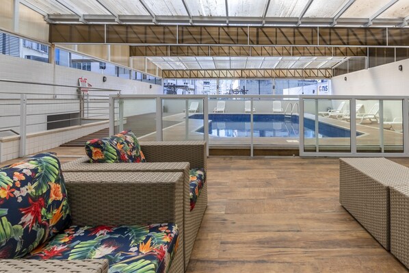 Indoor pool - Hotel Ilha da Madeira (Balneário Camboriú)